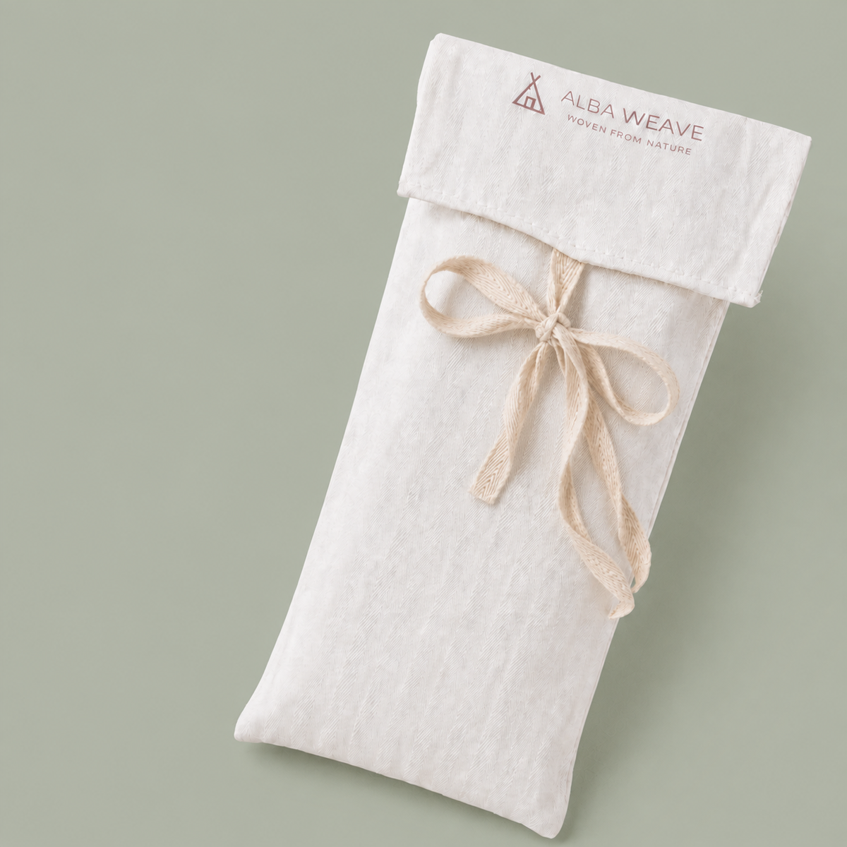 Powder Sky Serenity — Linen & Mulberry Silk
