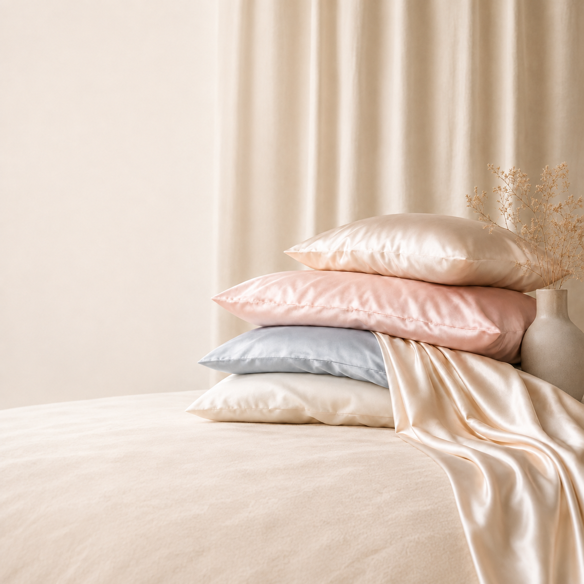 Alba Weave NZ Mulberry Silk Pillowcases