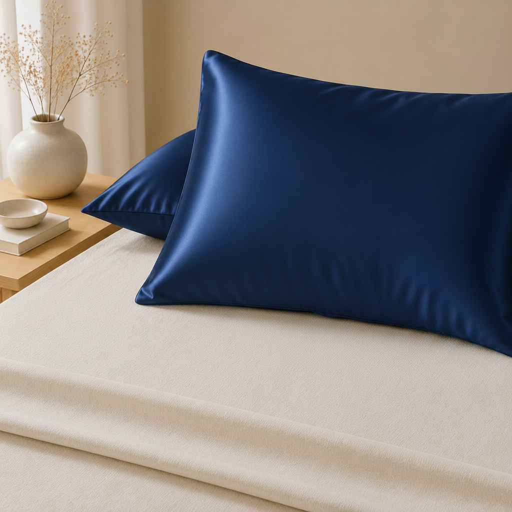 22 Momme Mulberry Silk Pillowcase – Envelope – Midnight Dusk
