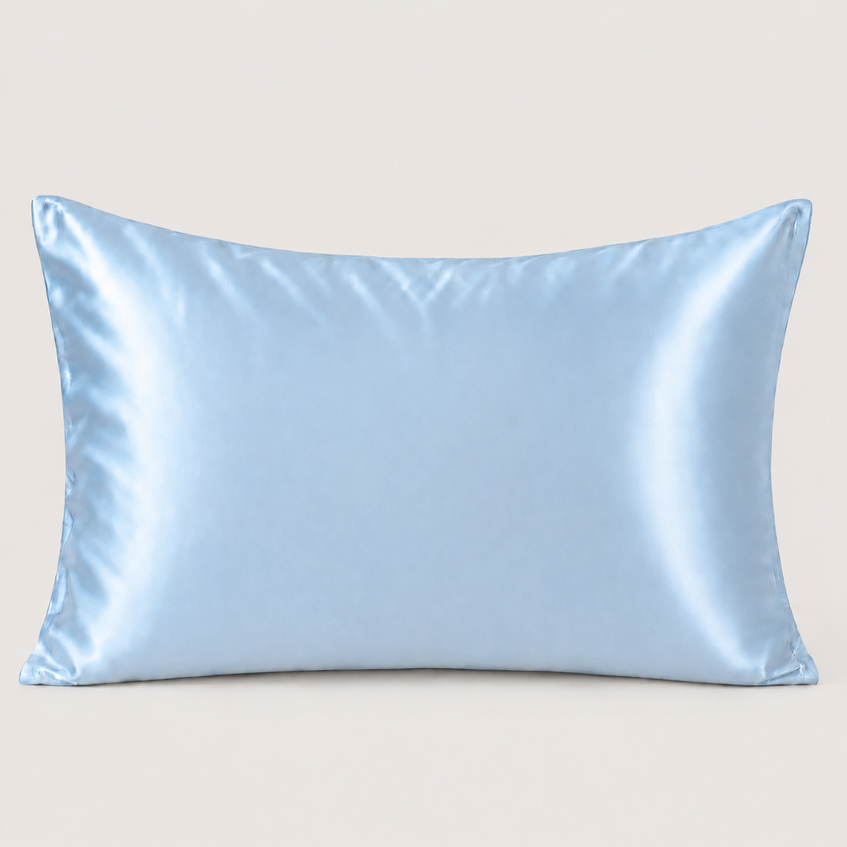 22 Momme Mulberry Silk Pillowcase – Hidden Zip – Powder Sky