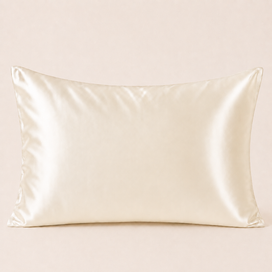 22 Momme Mulberry Silk Pillowcase – Envelope – Soft Ivory