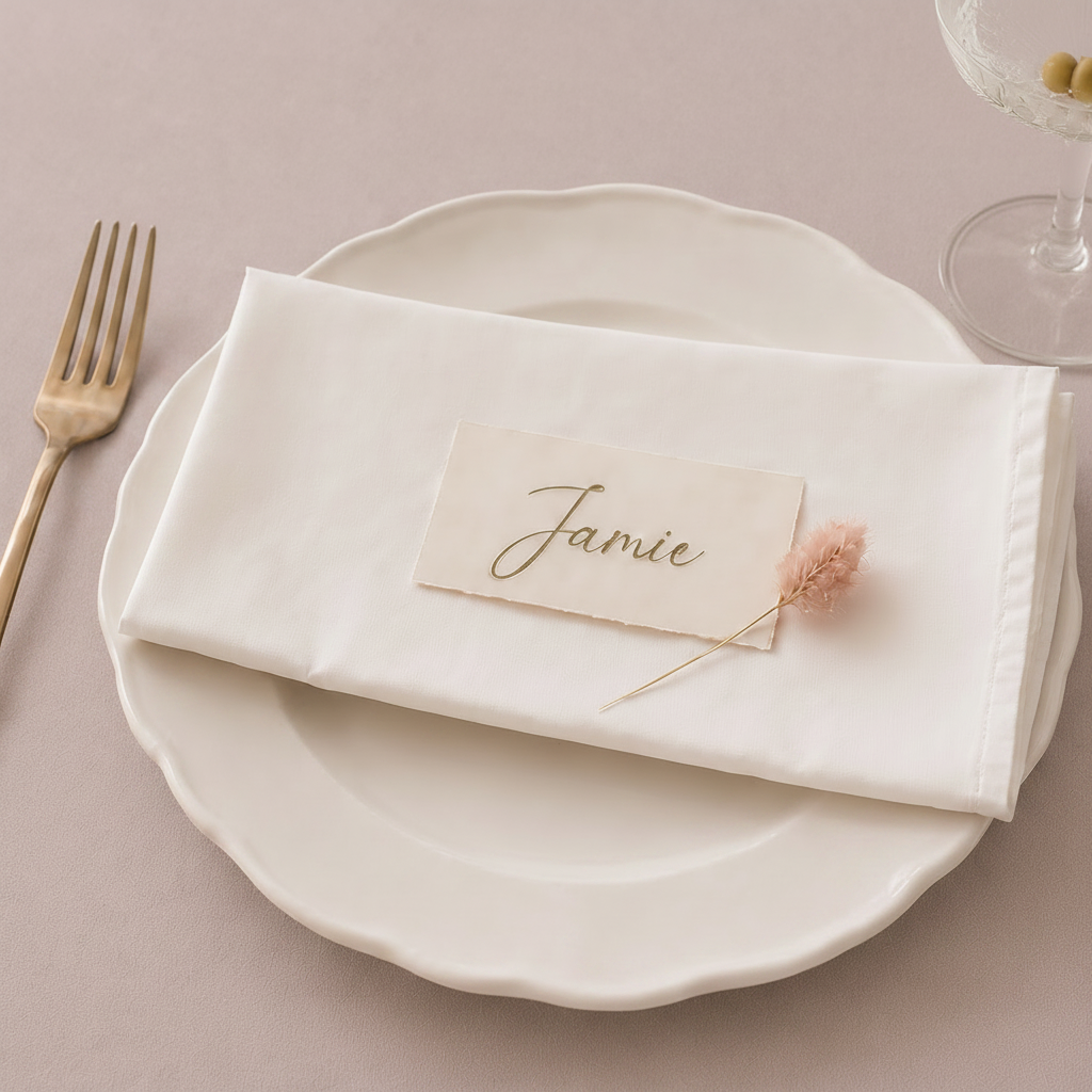 Organic Cotton Everyday Table Set