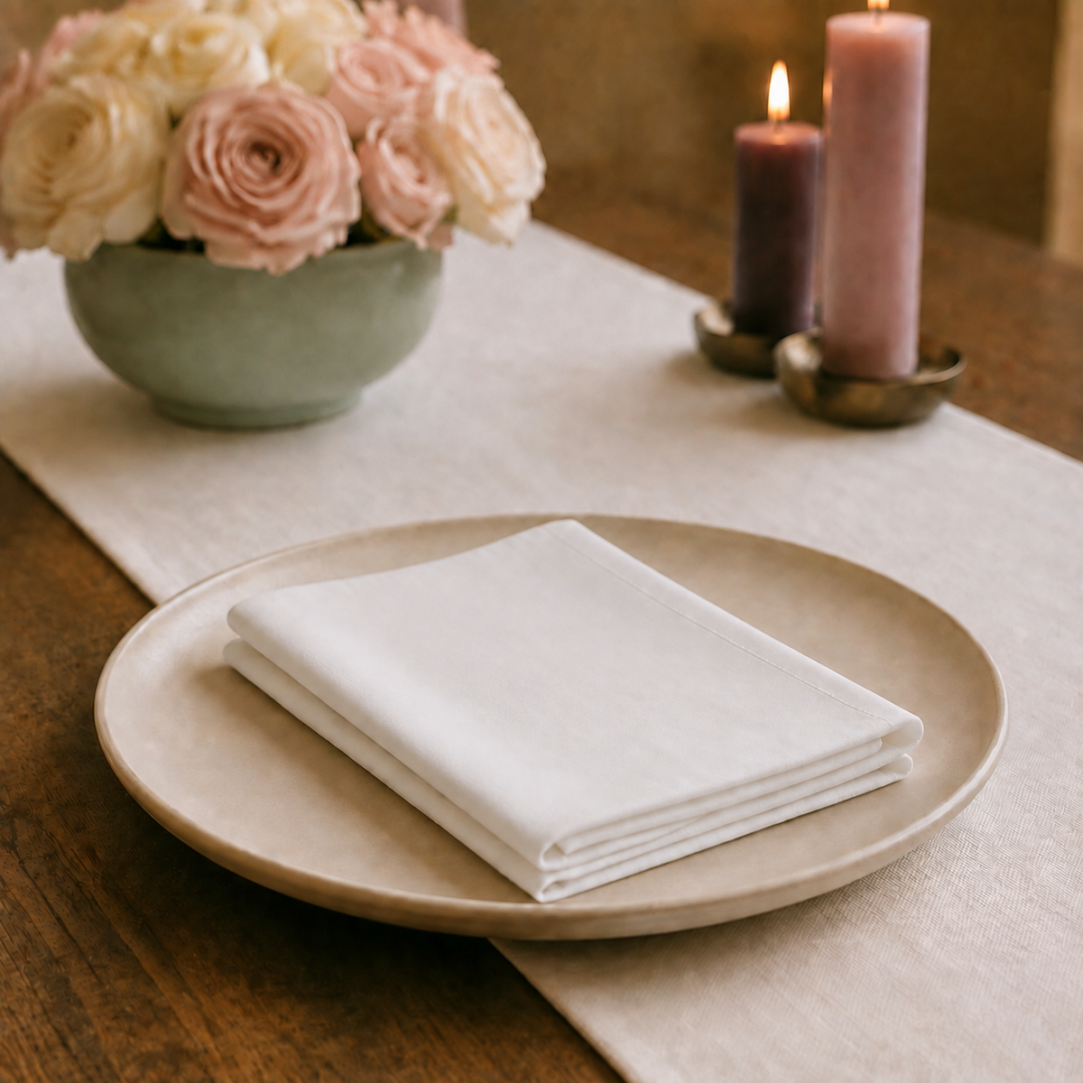 Organic Cotton Everyday Table Set