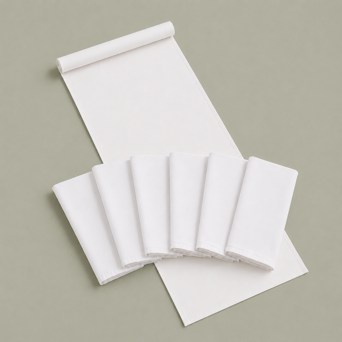 Organic Cotton Gathering Table Set
