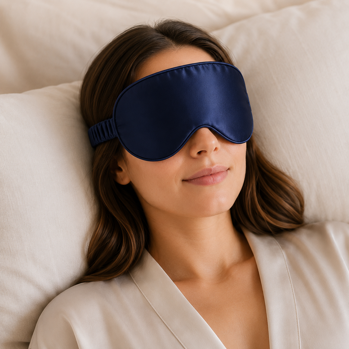 Mulberry Silk Eye Mask - 22 Momme - Midnight Dusk