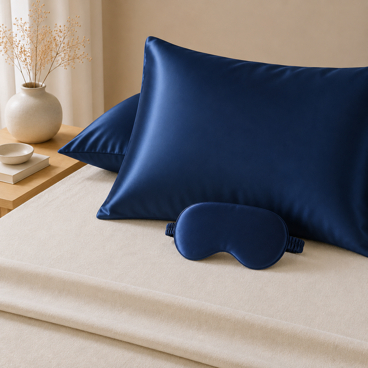 Mulberry Silk Eye Mask - 22 Momme - Midnight Dusk
