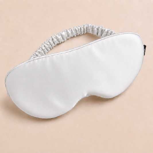 Mulberry Silk Eye Mask - 22 Momme - Silver Mist