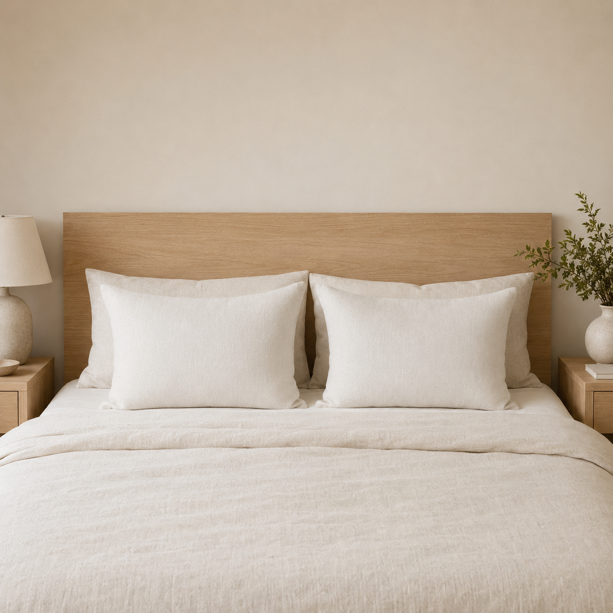 Hemp Pillowcase – Natural Ivory